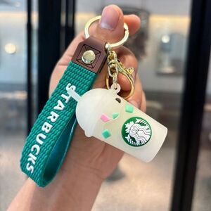 NWOT Starbucks Bearista Frappe Keychain